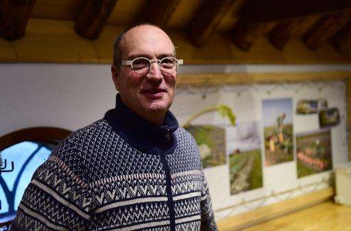 Dutch farmer Mark van Rijsselberghe, who launched the Salty Potato Farm