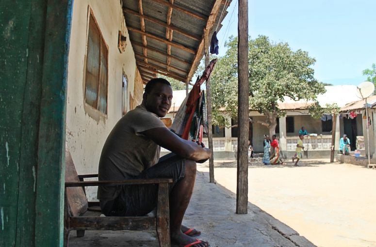 Human rights activist and journalist Mustapha Manneh returned from Cyprus in 2017, after fleeing Yahya Jammeh's brutal rule. Image by Nosmot Gbadamosi. Gambia, 2018.