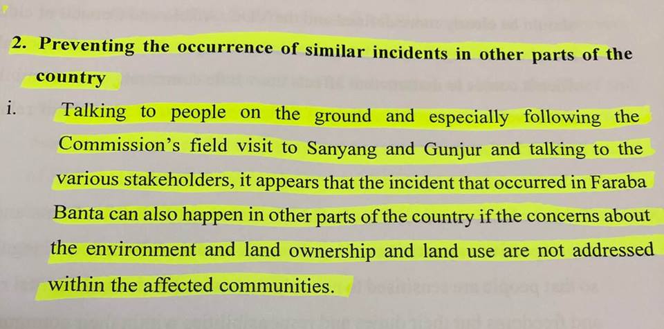 Ahmed Manjang 7 uur · What is the essence of commissions if authorities are not taking heed of their recommendations?