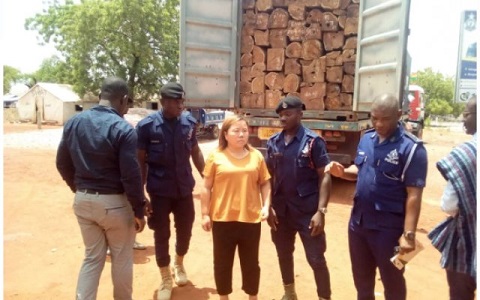 GHANA: Chinese Woman busted for attempting to smuggle Rosewood
