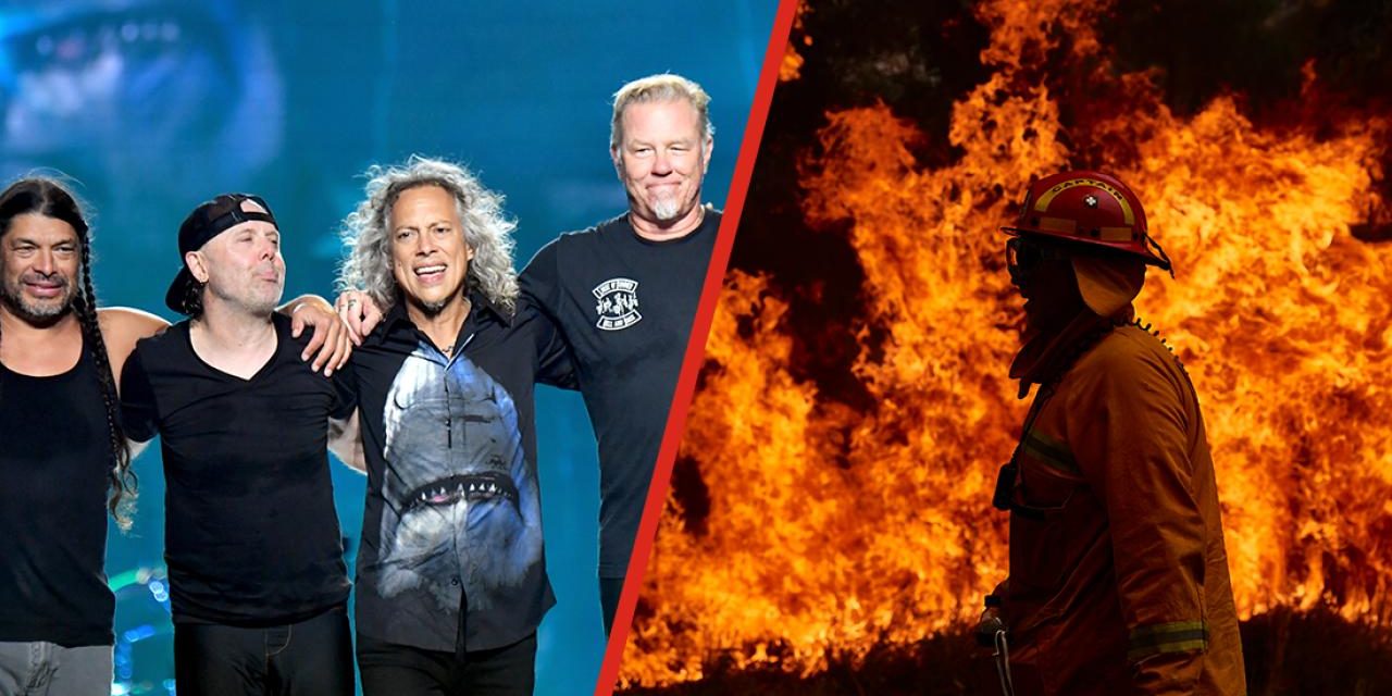 Metallica makes mega donation of $750,000 for Australian bushfire relief